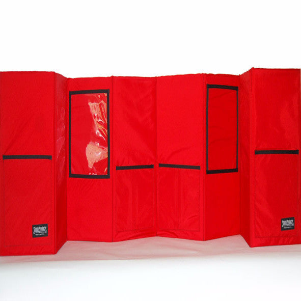 Grooming Station Partition - Red - Sturdi Products - 2
