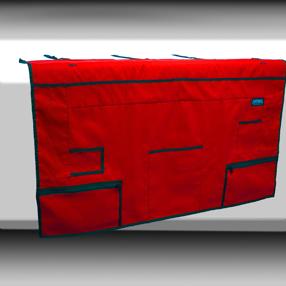 Table Skirt with Pockets - Red - Sturdi Products - 5