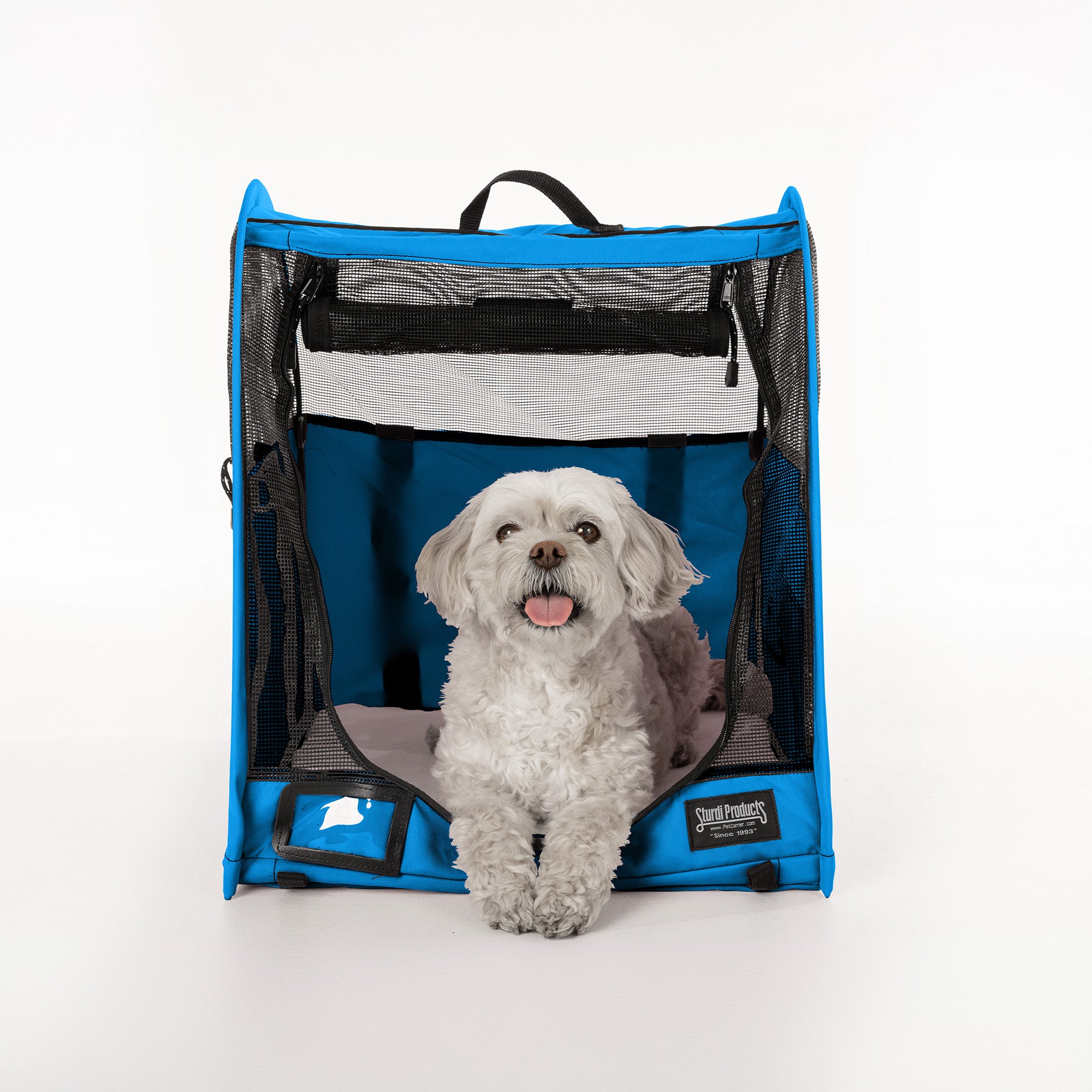 Pop up dog carrier best sale