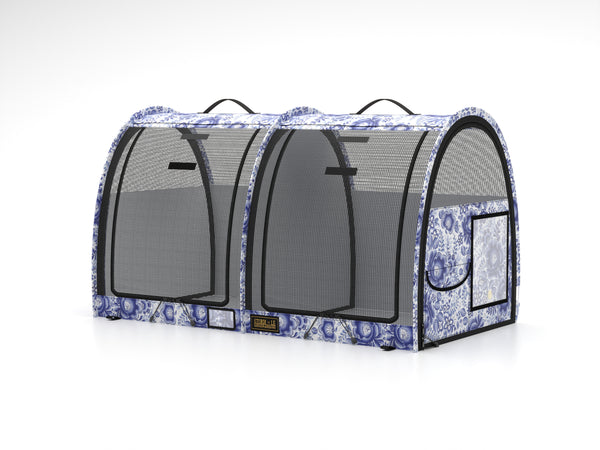 LE Pop-Up Kennel - Car-GO Small, Double, Mesh Doors