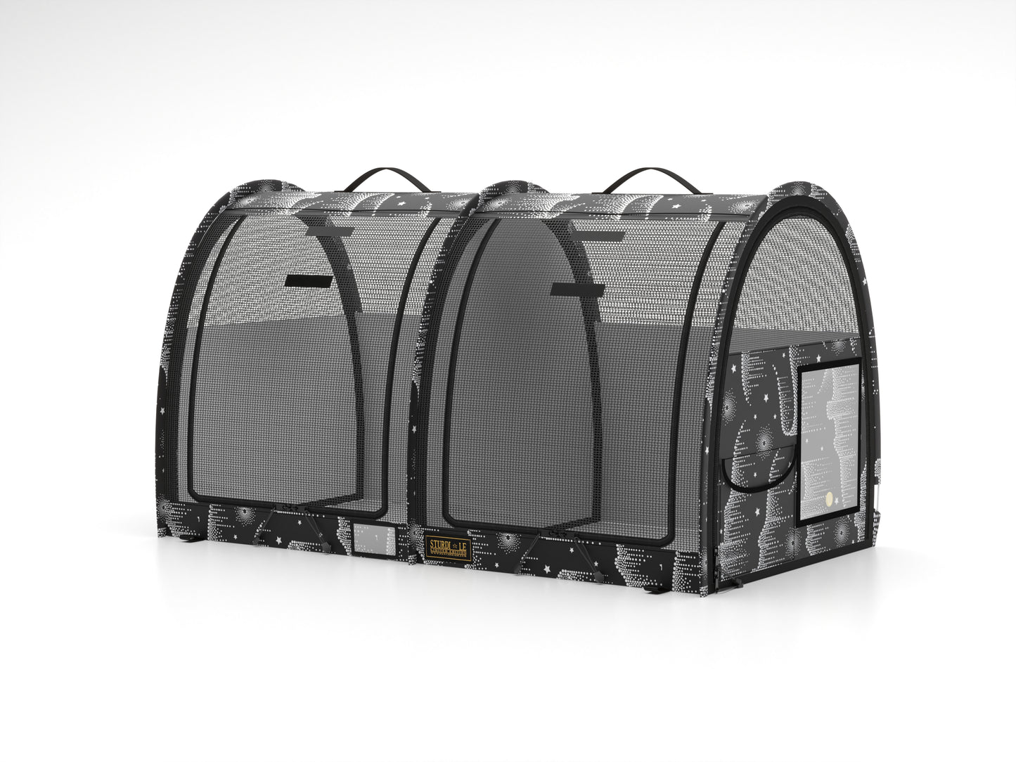 LE Pop-Up Kennel - CarGo (Small), Double, Mesh Doors