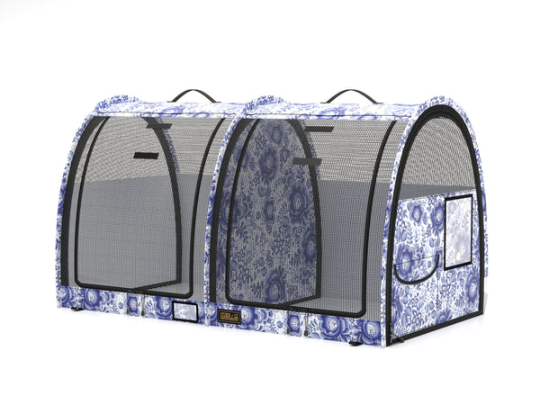 LE Pop-Up Kennel - Show Shelter (Medium), Double, Mesh Doors