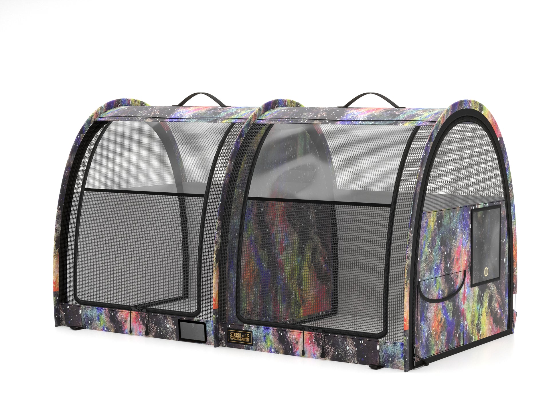 LE Pop-Up Kennel - Show Shelter (Medium), Double-Kennel-Sturdi Products-Sturdi Products
