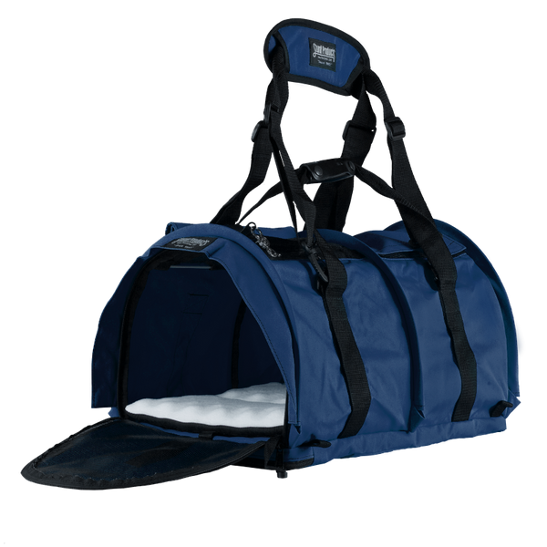  SturdiBag XL Pet Travel Carrier: Flexible Height for Cat and  Dog Soft Sided with Safety Clips and Seatbelt Straps